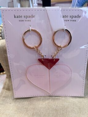 Kate Spade New York Heart Keychain Set